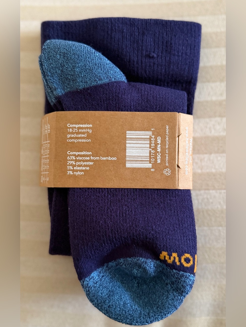 Wellow Signature Compression Socks - 18-25 mmhg - Picture 3 of 8